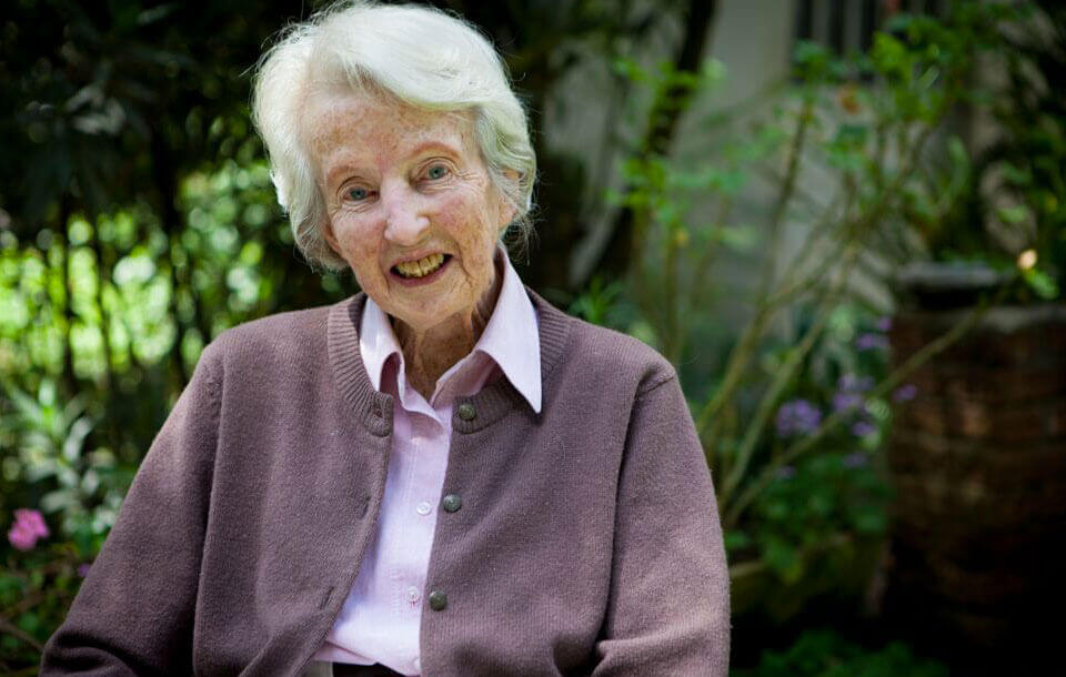 This is a picture of our founder: Dr. Catherine Hamlin.Catherine Hamlin Fistula Foundation