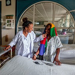 Nurse Patient 250x250 1 | Catherine Hamlin Fistula Foundation | Together we can eradicate obstetric fistula in Ethiopia.