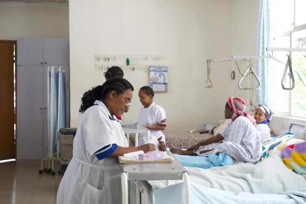Nurse and hospital 1500x1000 1 | Catherine Hamlin Fistula Foundation | Together we can eradicate obstetric fistula in Ethiopia.